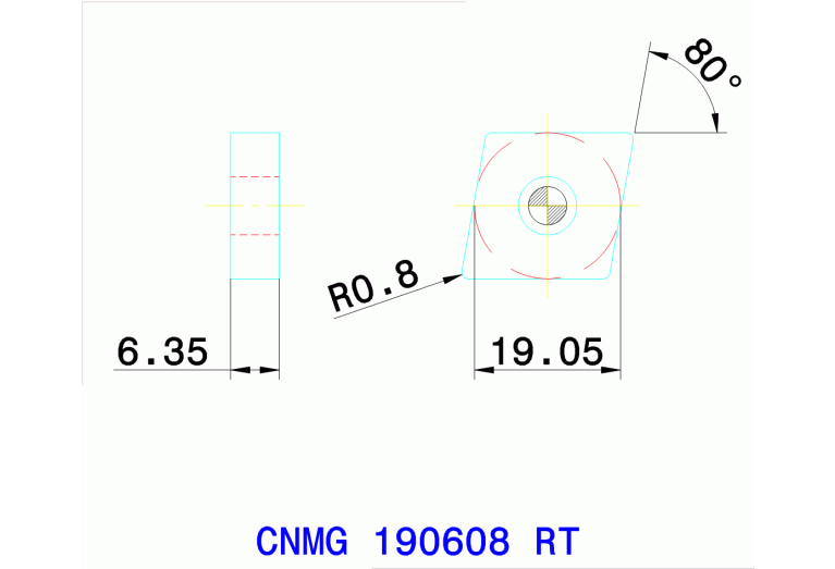 CNMG 190608 RT TT8135