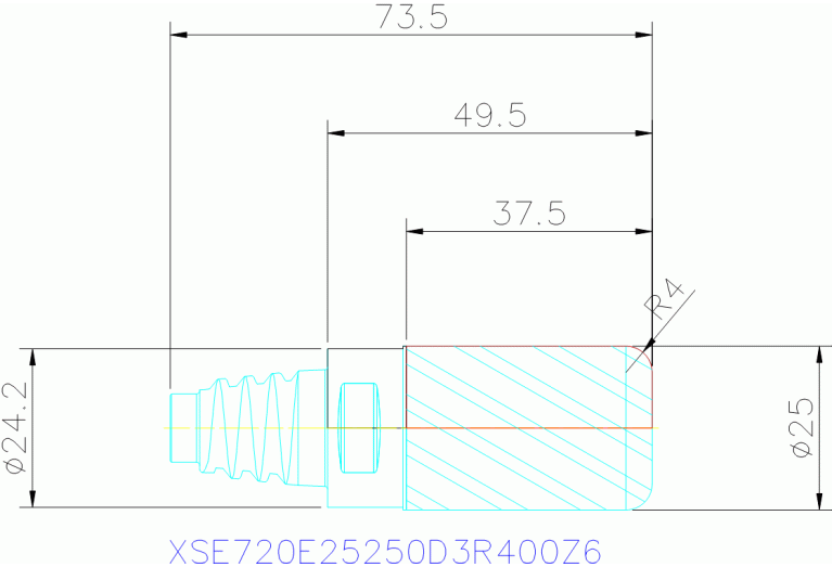 XSE720E25250D3R400Z6 HXT