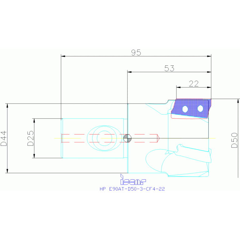 HP E90AT-D50-3-CF4-22