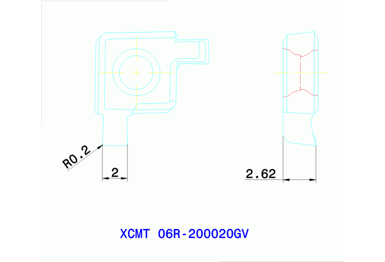 XCMT 06R-200020GV TT8020
