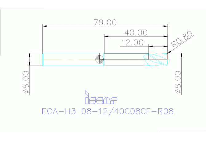 ECA-H3 08-12/40C08CF-R08 IC08