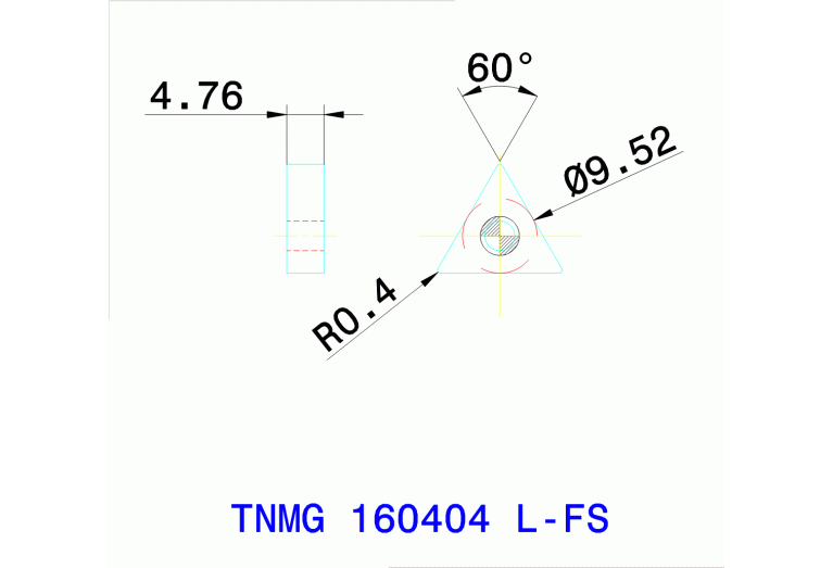 TNMG 160404 L-FS TT5100