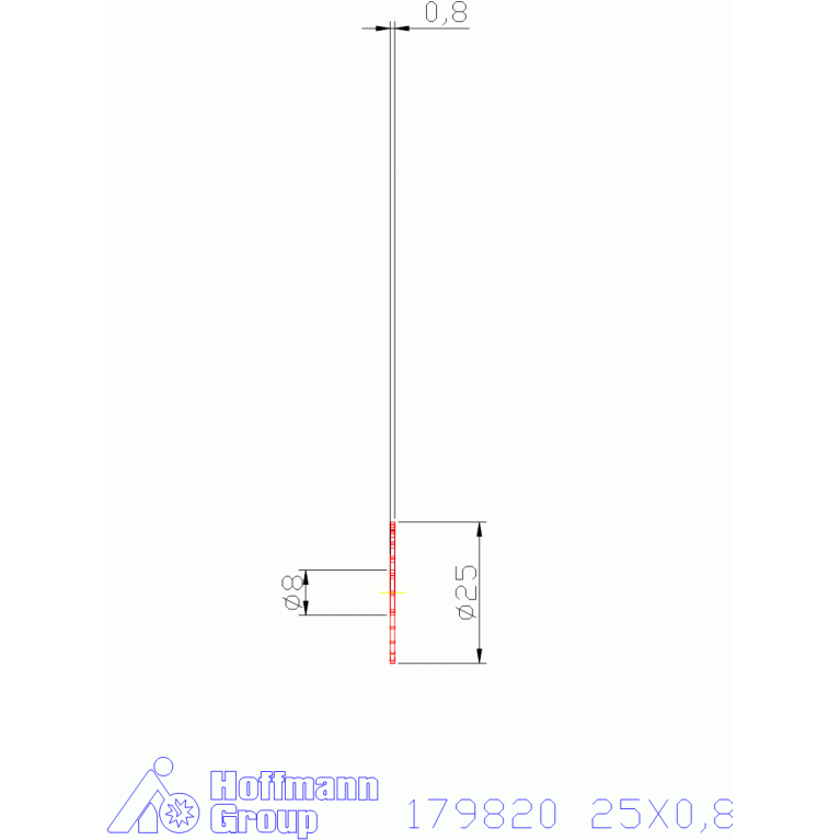 179820 25X0,8
