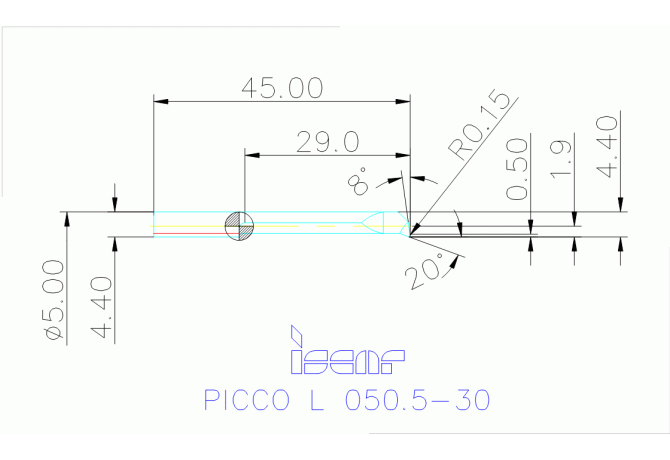 PICCO L 050.5-30 IC908