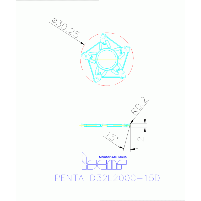 PENTA D32L200C-15D IC808G