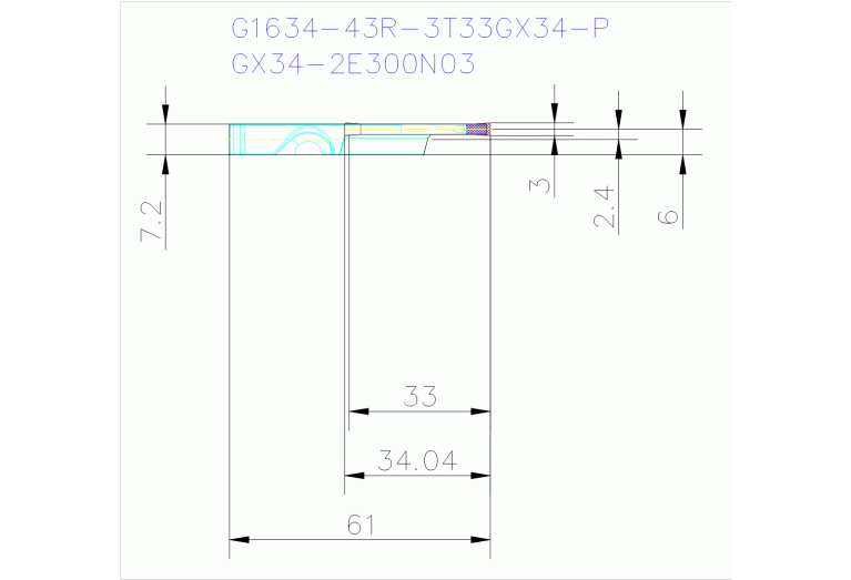 G1634-43R-3T33GX34-P