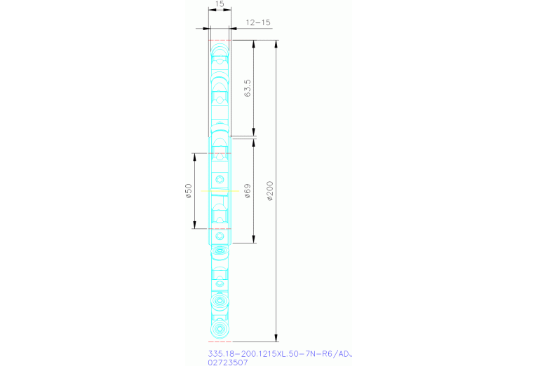 335.18-200.1215XL.50-7N-R6/ADJ