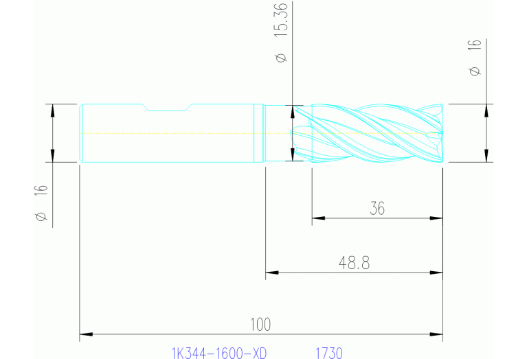 1K344-1600-XD 1730