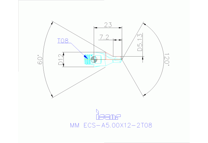 MM ECS-A5.00X12-2T08 IC908