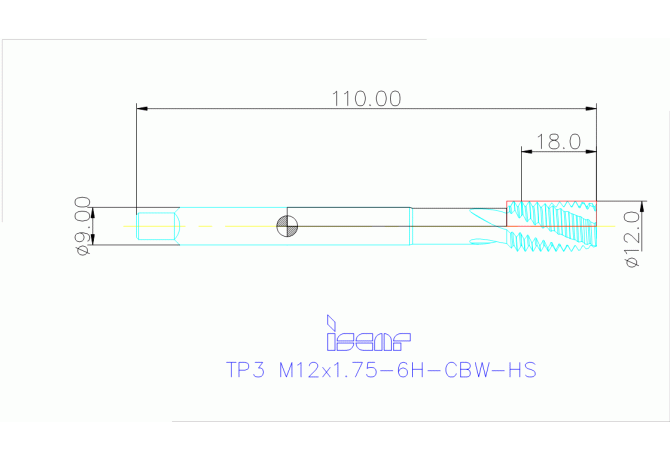 TP3 M12X1.75-6H-CBW-HS