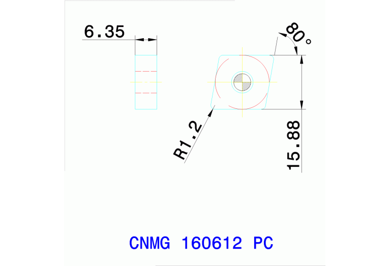 CNMG 160612 PC TT8125