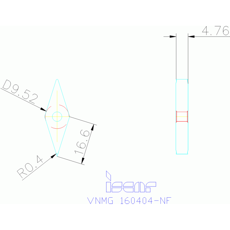 VNMG 160404-NF IC907