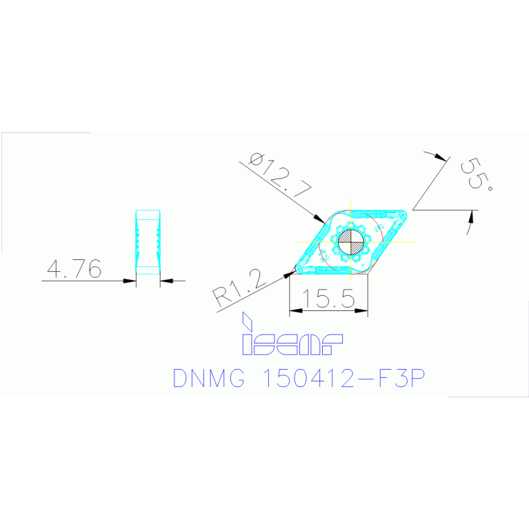 DNMG 150412-F3P IC807