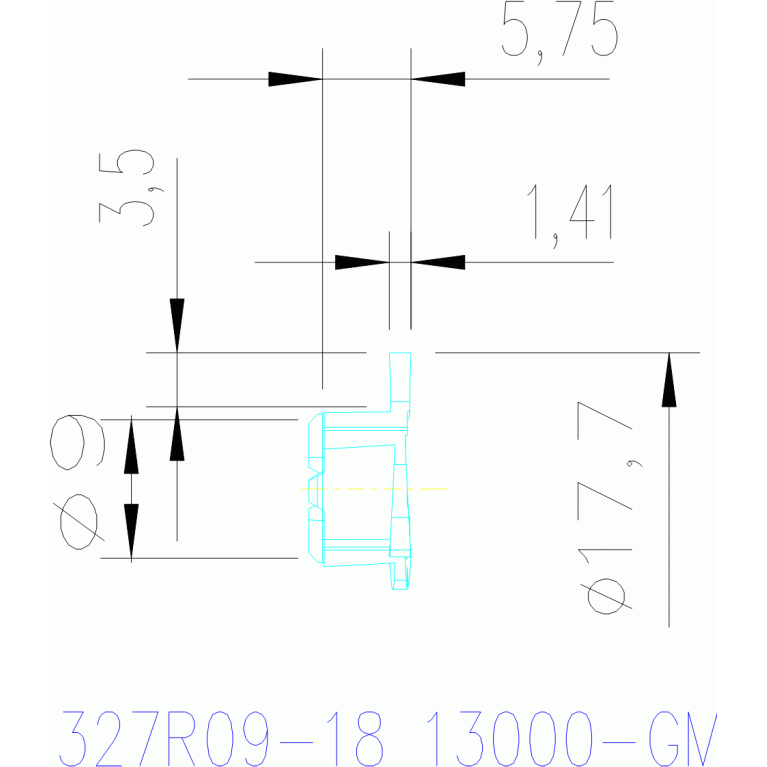 327R09-18 13000-GM 1025