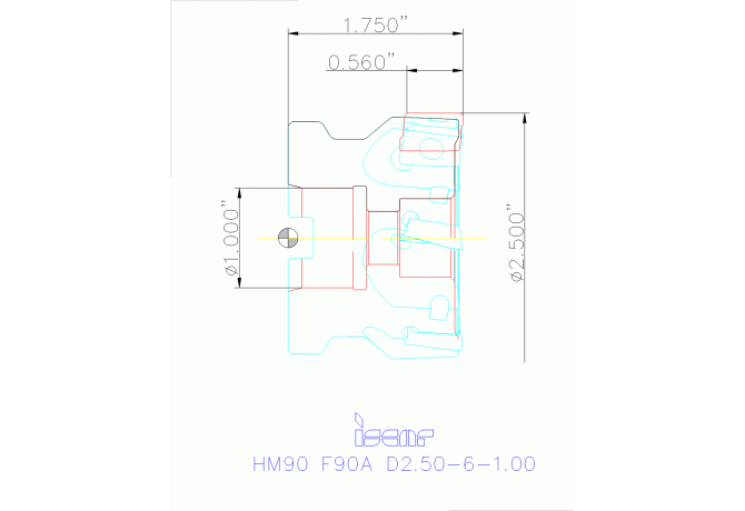 HM90 F90A D2.50-6-1.00