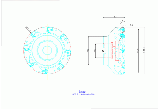 HOF D125-08-40-R06
