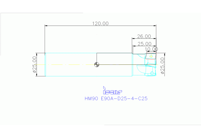 HM90 E90A-D25-4-C25