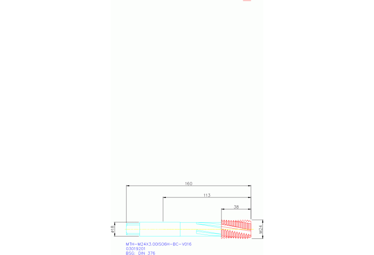 MTH-M24X3.00ISO6H-BC-V016