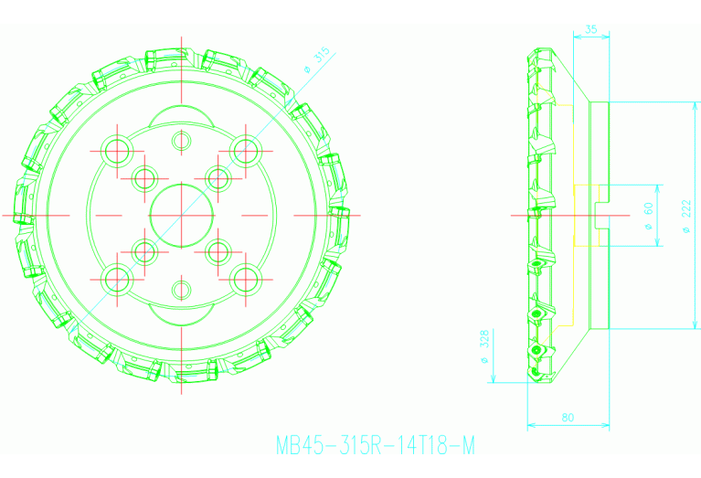 MB45-315R-14T18-M