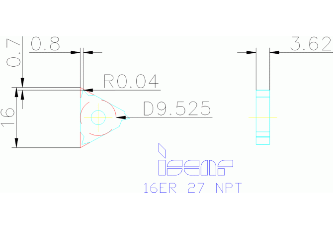 16ER 27 NPT IC250