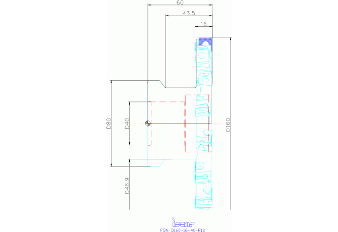 FDN D160-16-40-R12