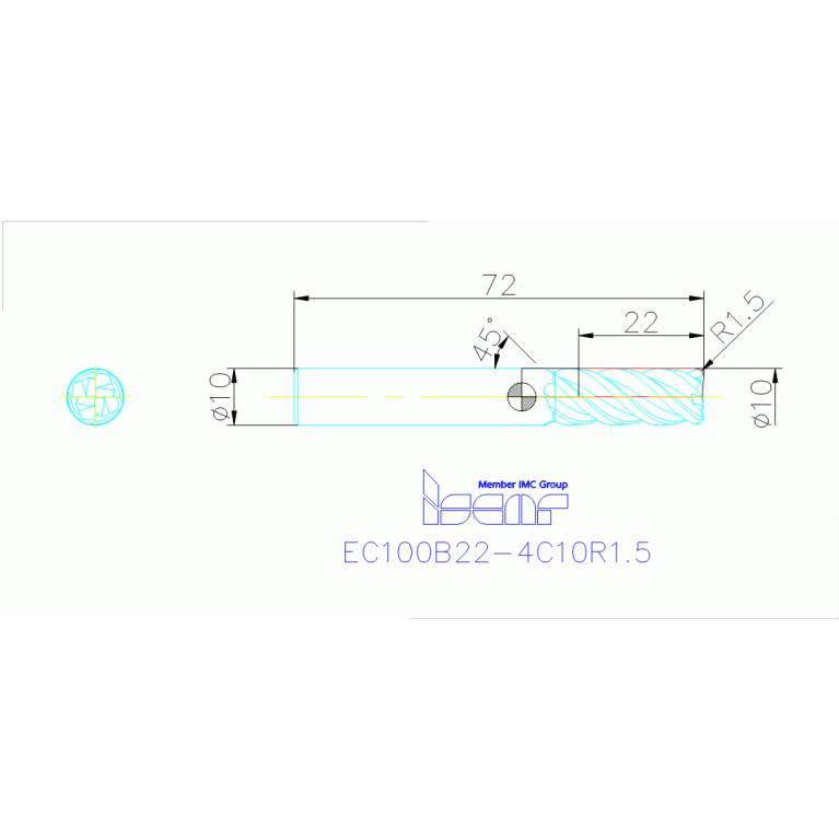 EC100B22-4C10R1.5 IC900