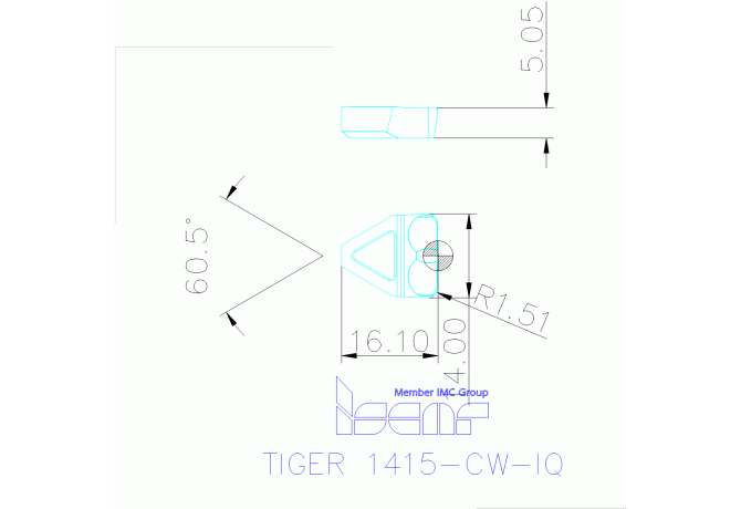 TIGER 1415-CW-IQ IC808