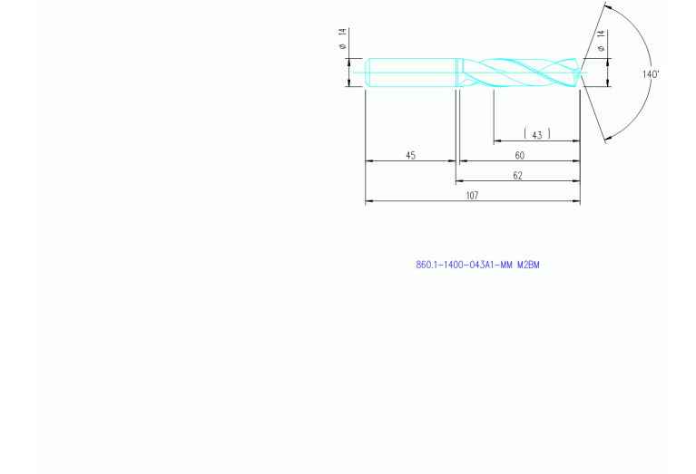 860.1-1400-043A1-MM M2BM