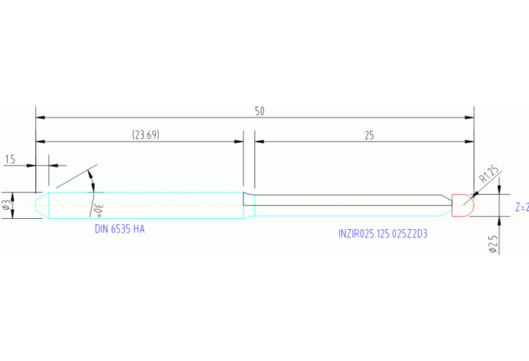 INZIR025.125.025Z2D3 IN3005