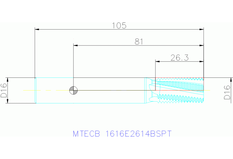MTECB 1616E26 14BSPT IN2005