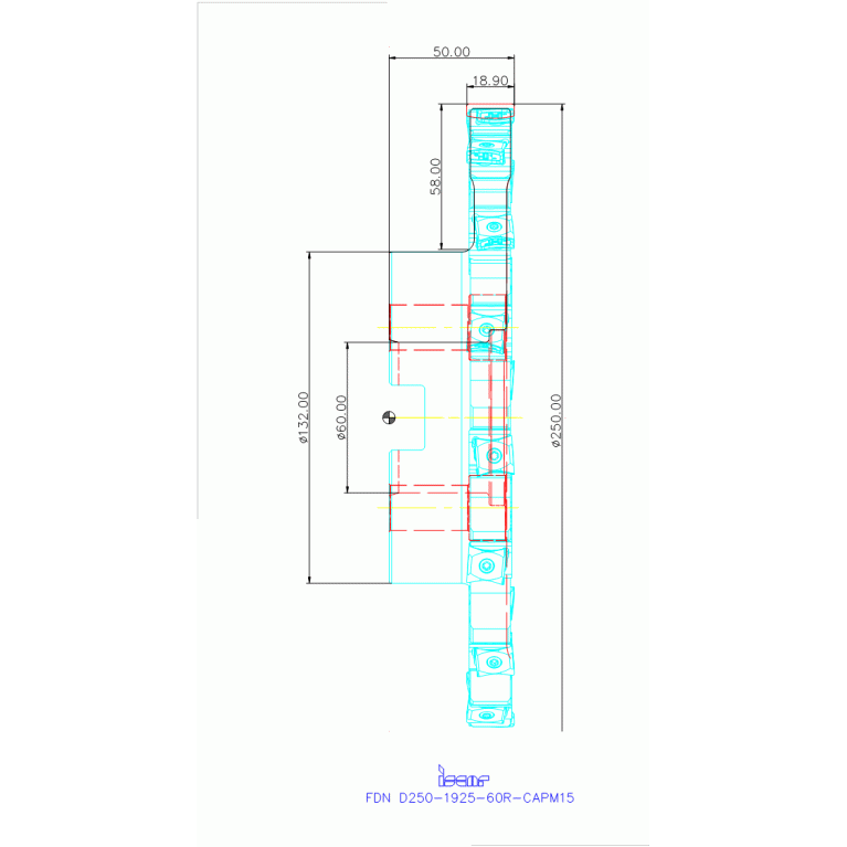 FDN D250-1925-60R-CAPM15