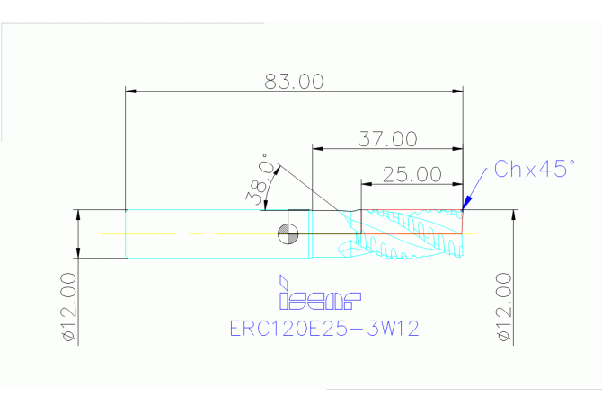 ERC120E25-3W12 IC08