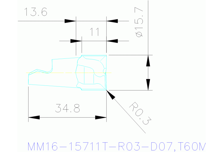 MM16-15711T-R03-D07 T60M