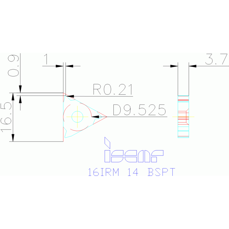 16IRM 14 BSPT IC908