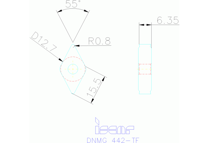 DNMG 150608-TF IC8150