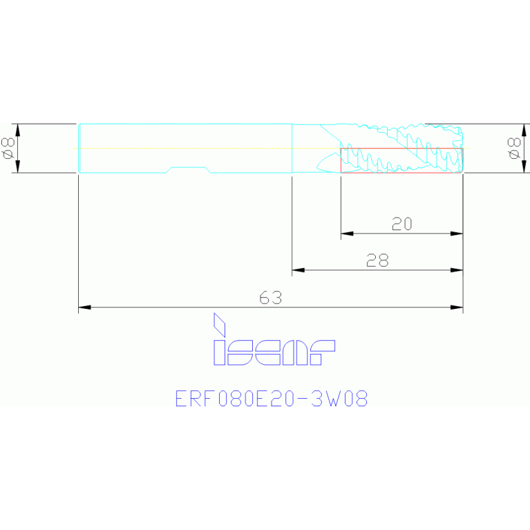 ERF080E20-3W08 IC900