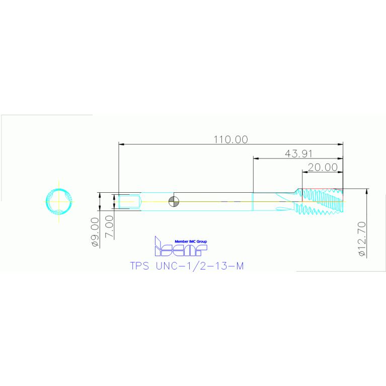TPS UNC-1/2-13-M HETI