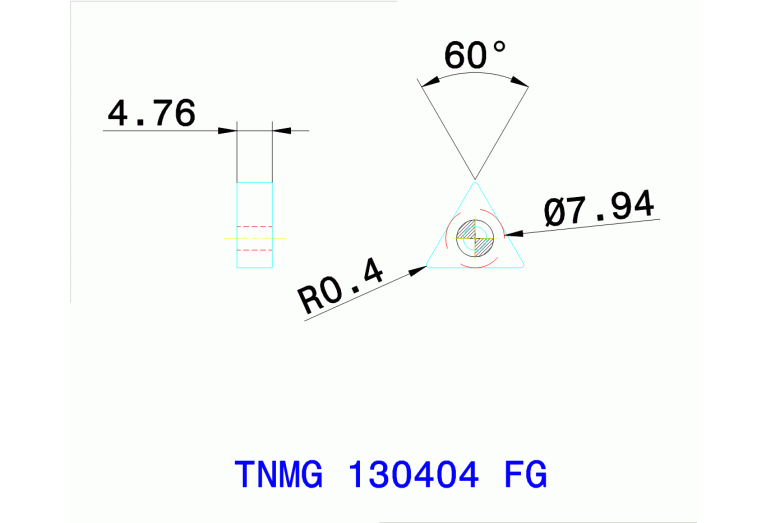 TNMG 130404 FG TT8125