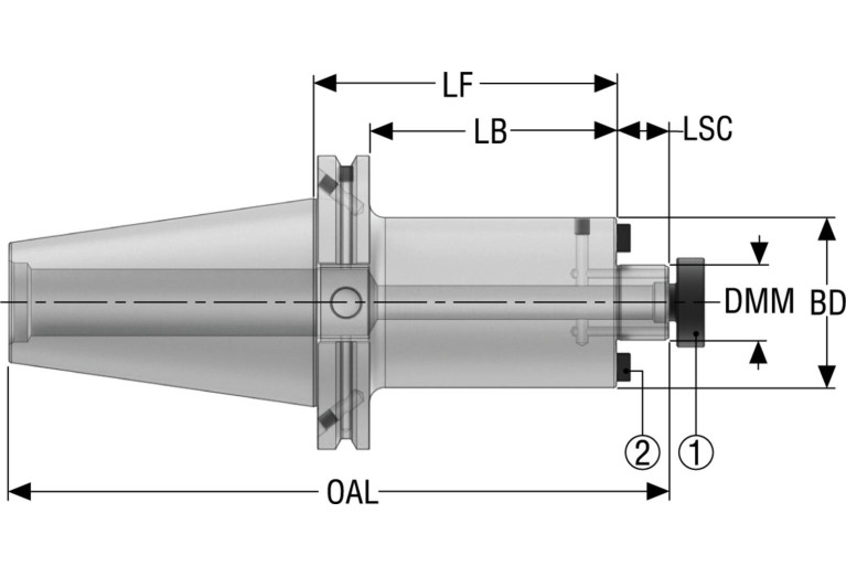 CAT40TFADB-SM1.000-4.000-L1