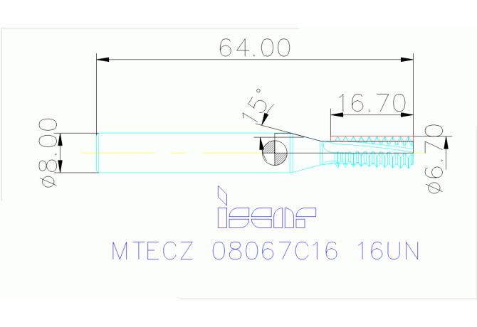 MTECZ 08067C16 16UN IC908