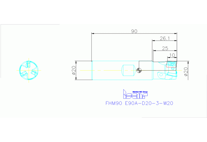FHM90 E90A-D20-3-W20