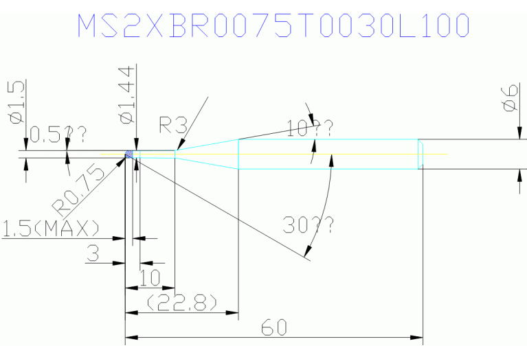 MS2XBR0075T0030L100
