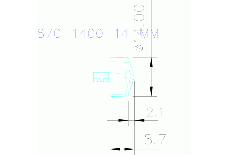 870-1400-14-MM 2234