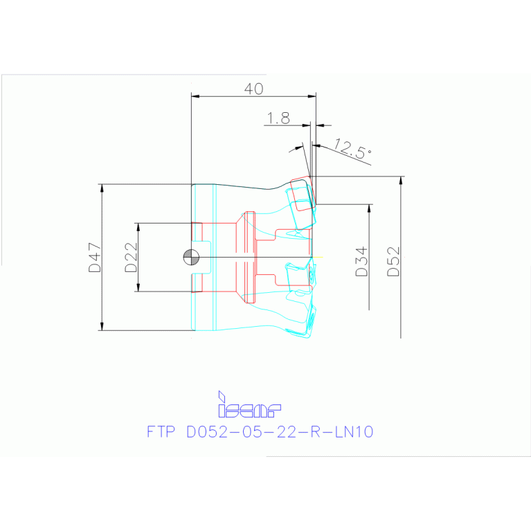 FTP D052-5-22-R-LN10