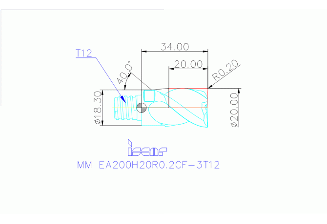 MM EA200H20R0.2CF-3T12 IC08