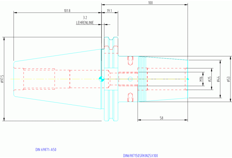 DIN6987150SRKIN25x100