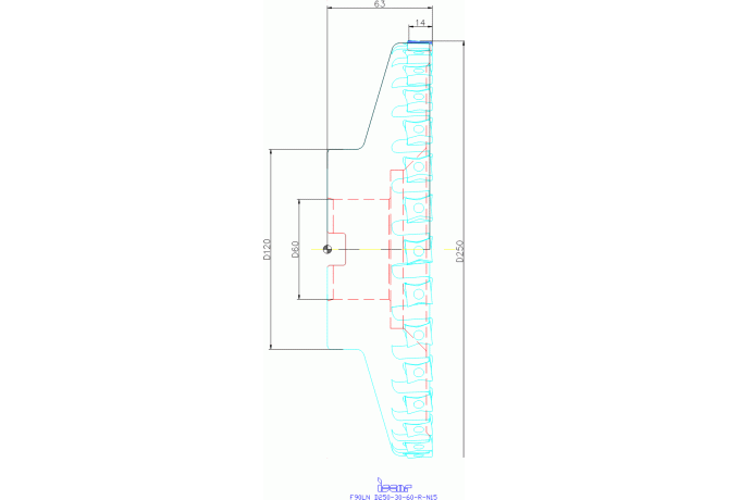 F90LN D250-30-60-R-N15
