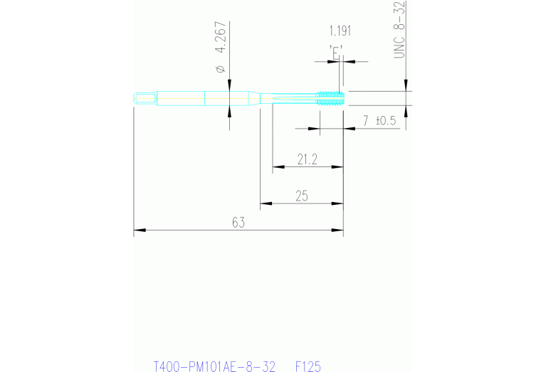 T400-PM101AE-8-32 F125