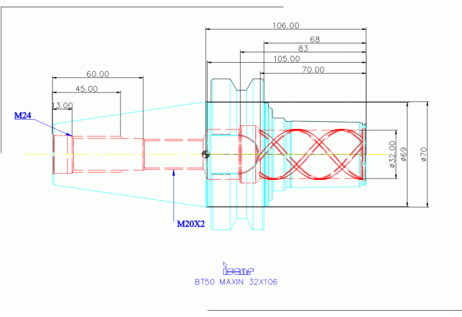 BT50 MAXIN 32X106