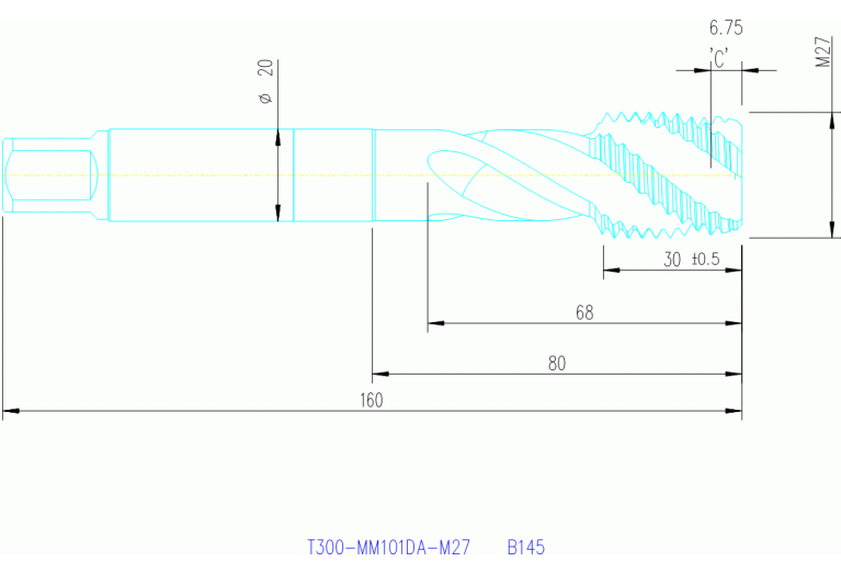 T300-MM101DA-M27 B145